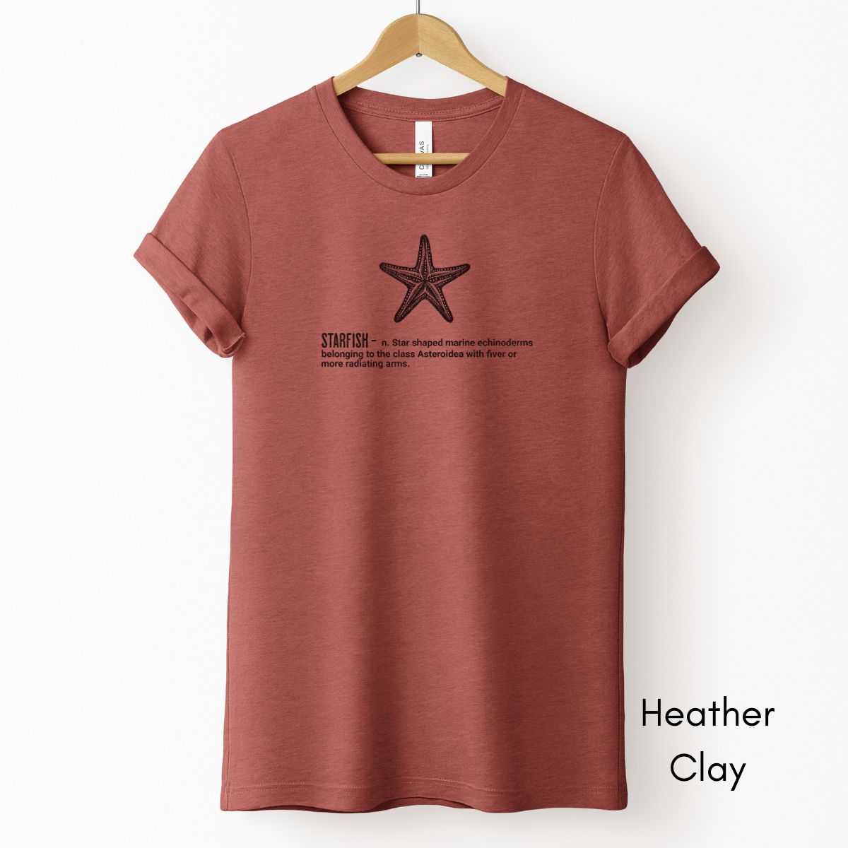 Starfish Tee - Unisex Jersey Short Sleeve Tee | Nature Lover Gift | Marine Life Enthusiast | Ocean Lover Tshirt | Invertebrate Tee