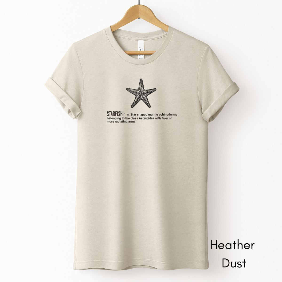 Starfish Tee - Unisex Jersey Short Sleeve Tee | Nature Lover Gift | Marine Life Enthusiast | Ocean Lover Tshirt | Invertebrate Tee
