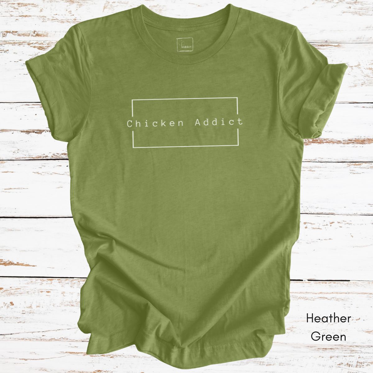 Chicken Addict Unisex Jersey Light Weight Tshirt