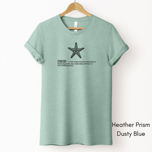 Starfish Tee -  Unisex Jersey Short Sleeve Tee | Nature Lover Gift | Marine Life Enthusiast | Ocean Lover Tshirt | Invertebrate Tee