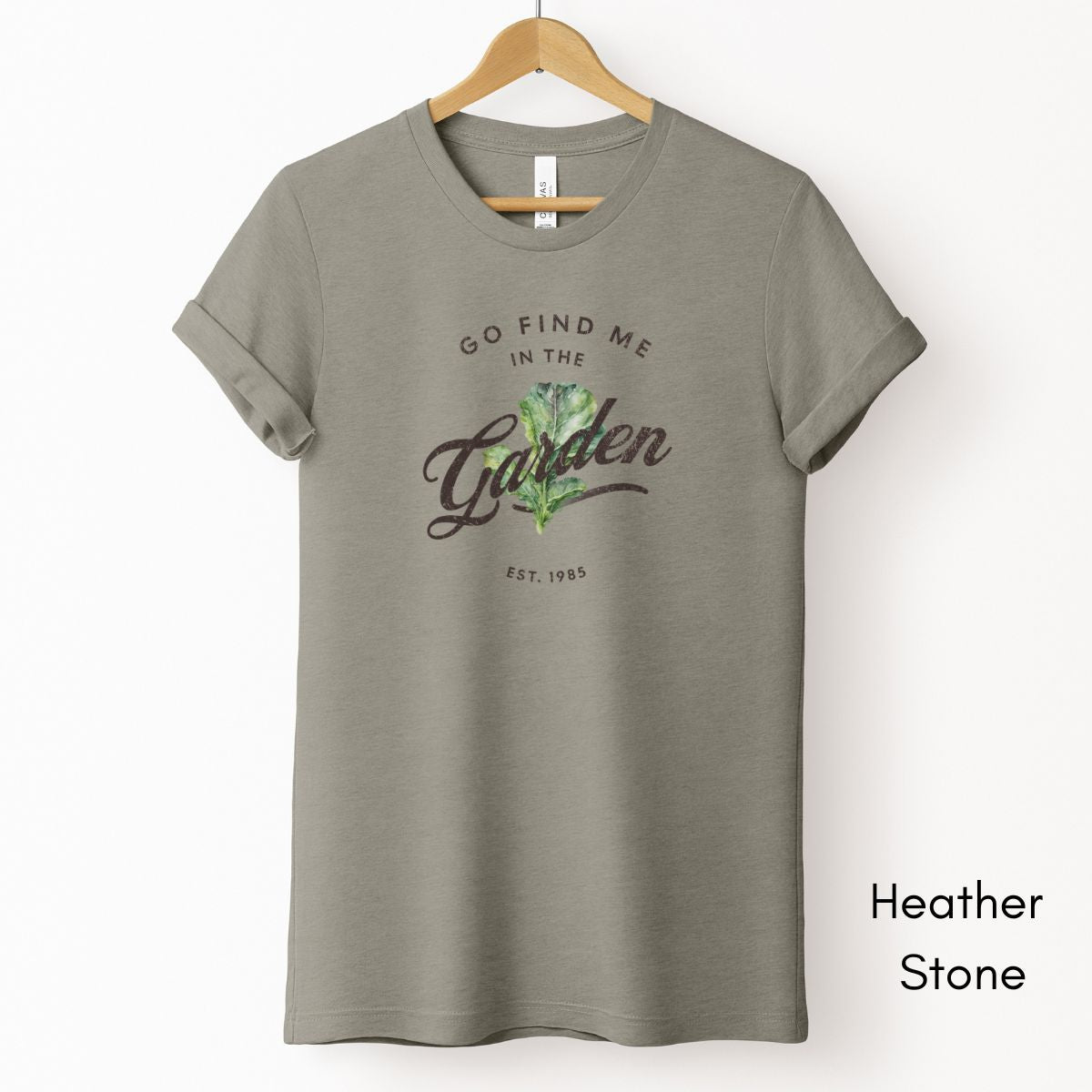 Find Me in the Vegetable Garden Tee | Gardener's Short Sleeve Tee | Garden Lover T-shirt | Mother's Day Gift | Pastel Spring Color Tee