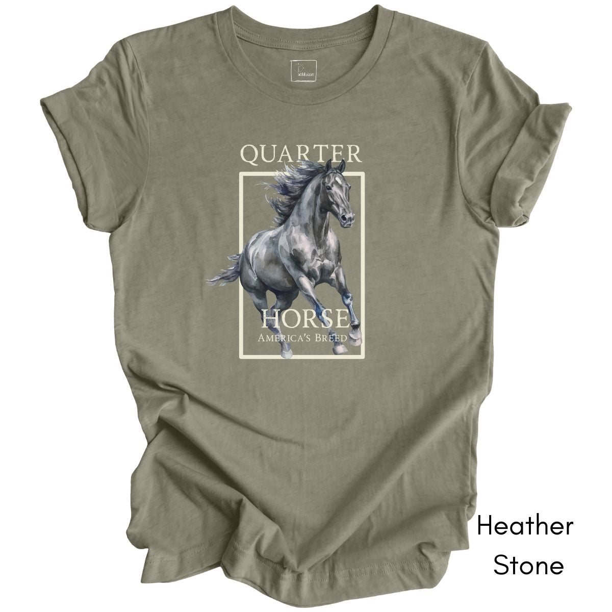 Quarter Horse America's Breed Tee - Unisex Jersey Short Sleeve Tee, Gift for Horse Owner Tee, Horse Lover T-shirt , Equestrian Tee