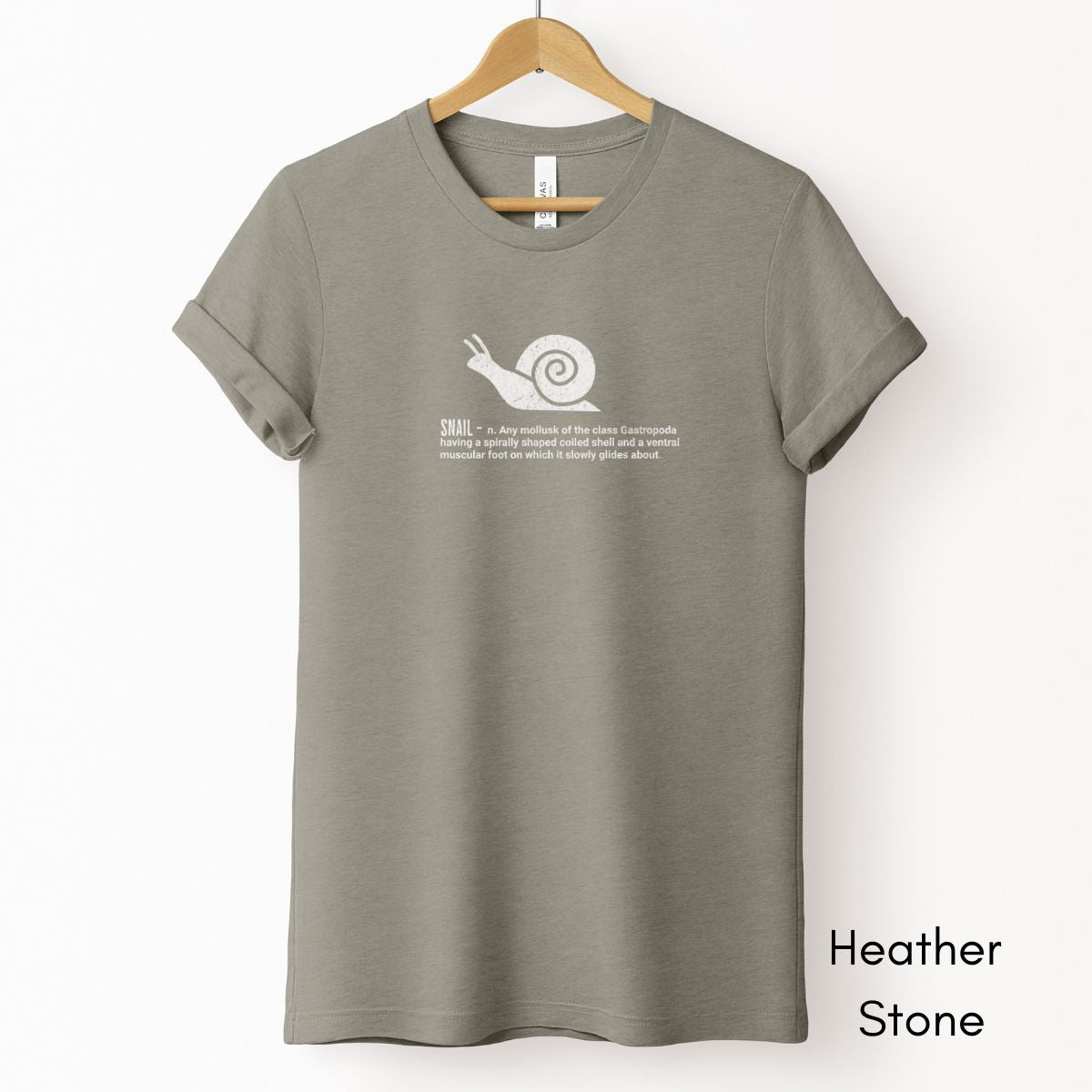 Snail Tee - Unisex Jersey Short Sleeve Tee | Nature Lover T-shirt | Mollusk Enthusiast | Snail Lover Tshirt | Invertebrate Tee