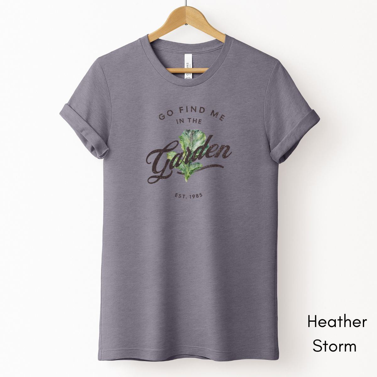 Find Me in the Vegetable Garden Tee | Gardener's Short Sleeve Tee | Garden Lover T-shirt | Mother's Day Gift | Pastel Spring Color Tee