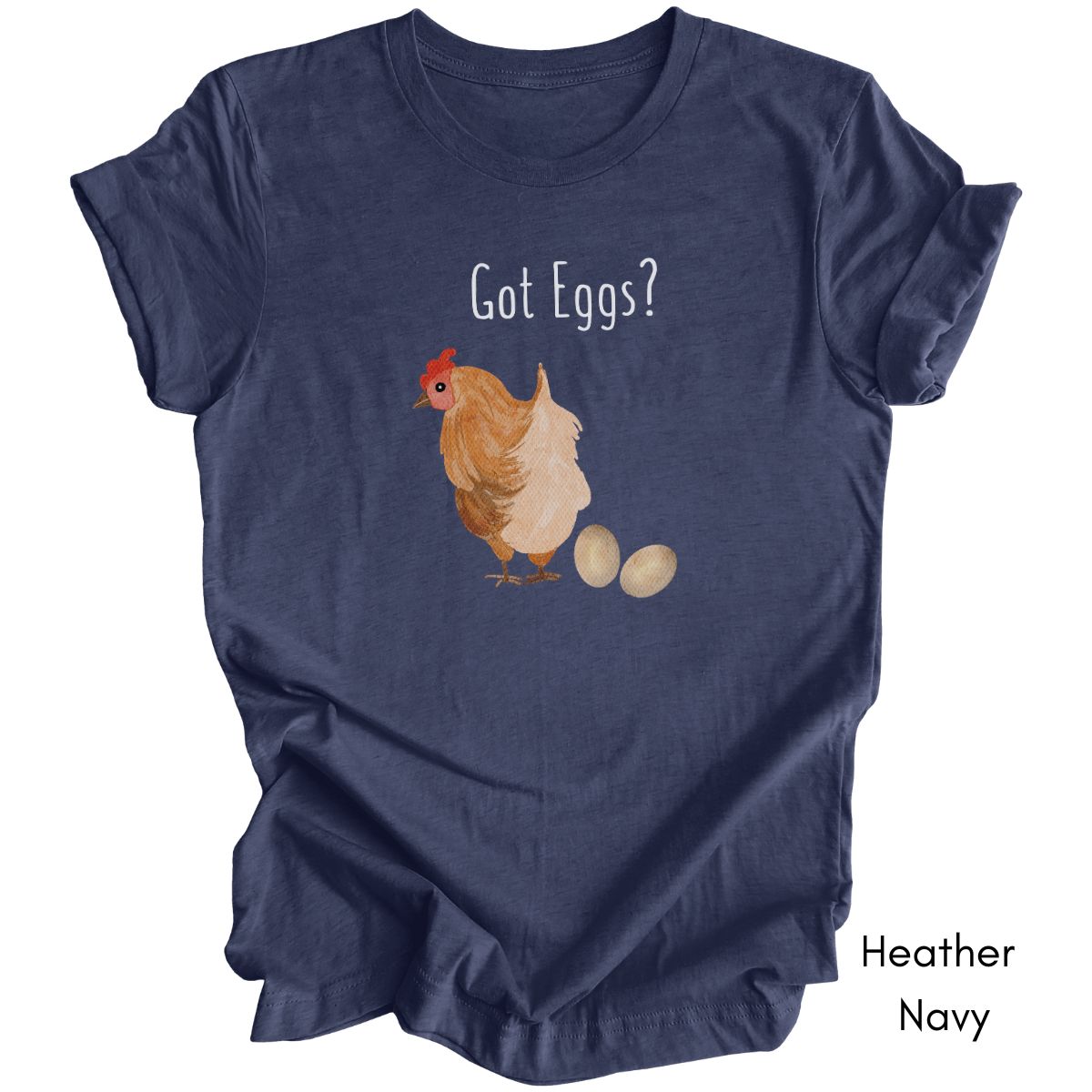 Got Eggs Tee | Unisex Jersey Short Sleeve Tee | Funny Egg Tee | Chicken/Hen Tee | Farm Life Tee