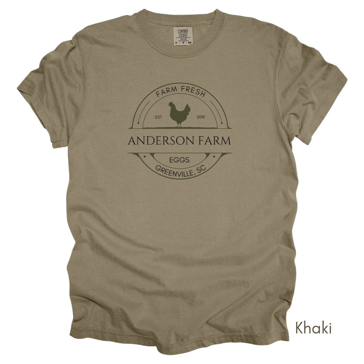Custom Egg Farm - Unisex Midweight t-shirt