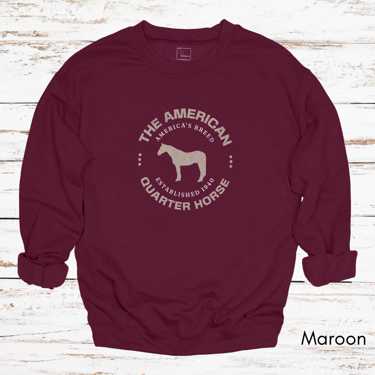 American Quarter Horse - Unisex Crewneck Sweatshirt