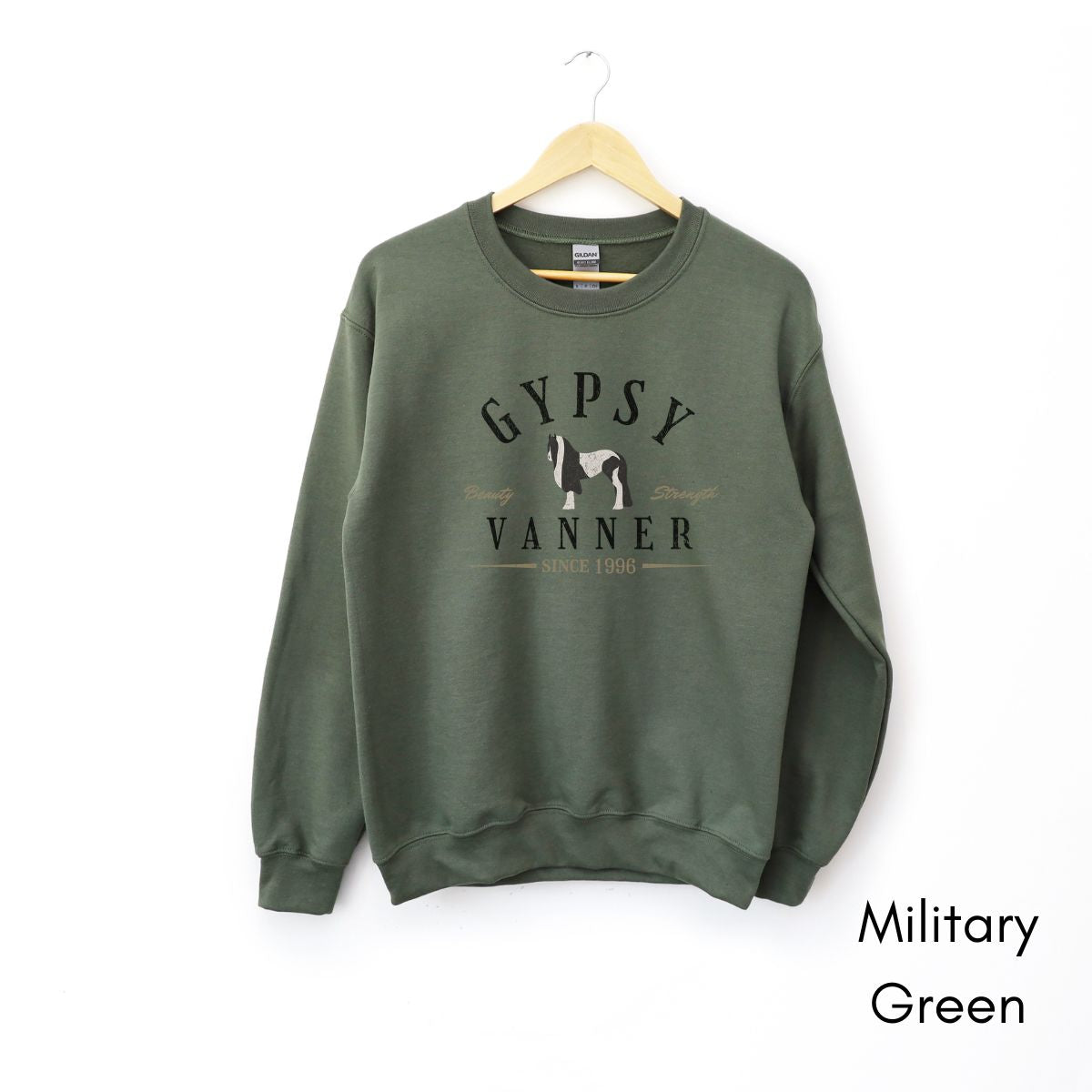 Gypsy Vanner Horse - Unisex Crewneck Sweatshirt | Horse Lover shirt | Gift for Equestrian | Horse Breed Sweatshirt