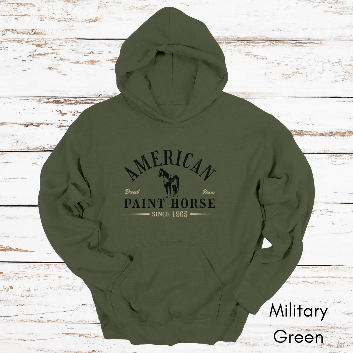 American Paint Horse Hoodie | Unisex Heavy Blend Hooded Sweatshirt | Horse Lover Shirt | Gift for Equestrian | Gift for Horse Lover