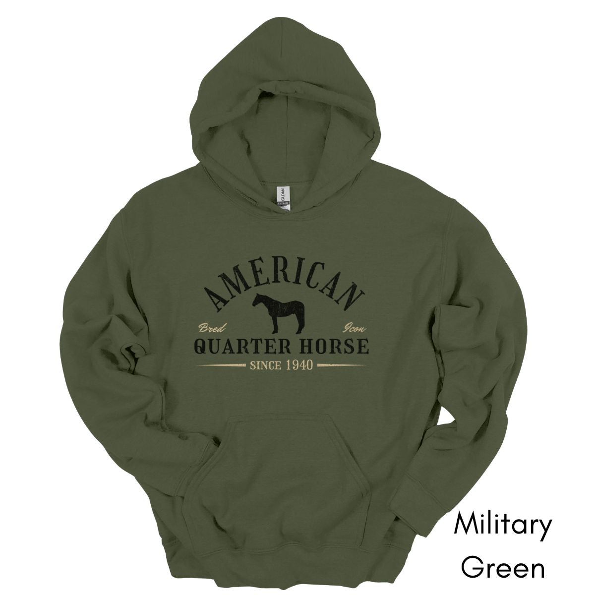 American Quarter Horse Hoodie | Unisex Heavy Blend Hooded Sweatshirt | Horse Lover Shirt | Gift for Equestrian | Gift for Horse Lover