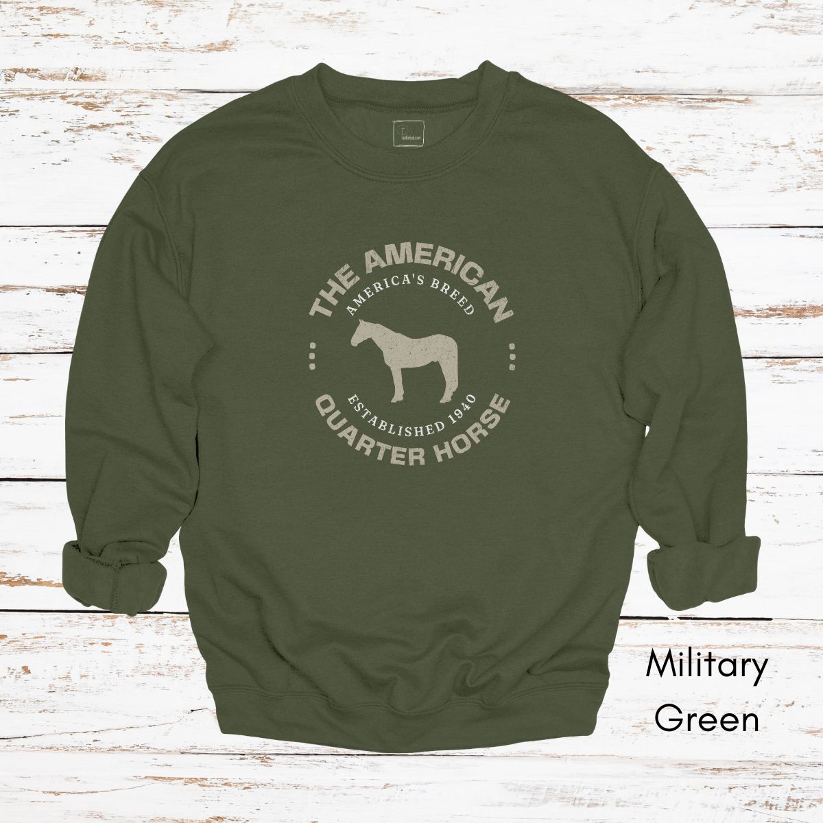 American Quarter Horse - Unisex Crewneck Sweatshirt