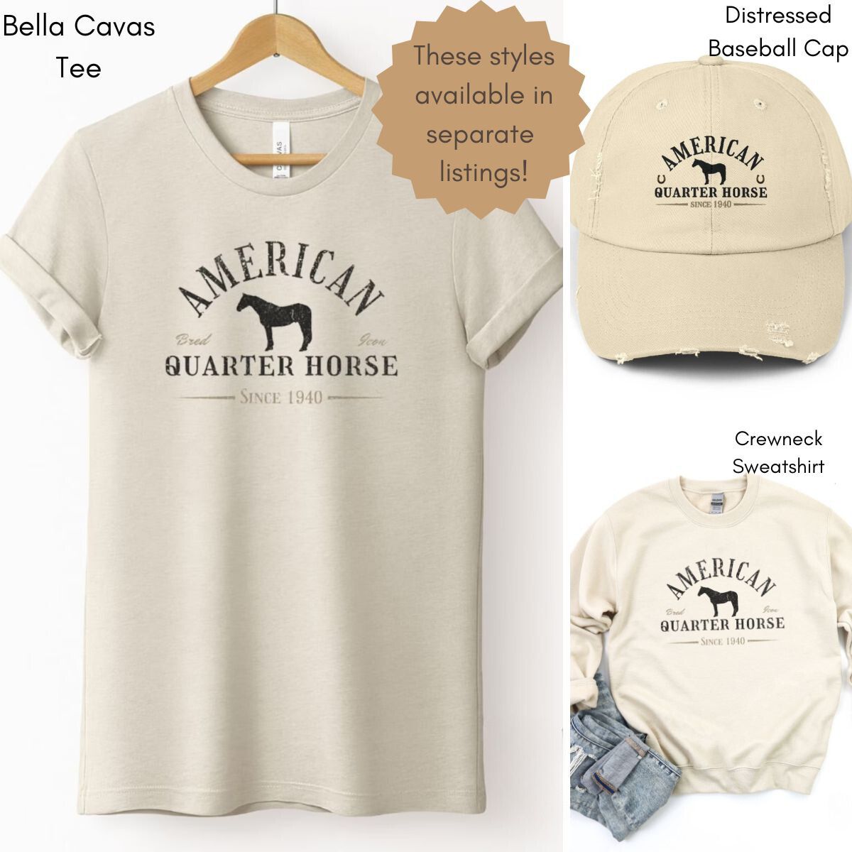 American Quarter Horse Hoodie - Unisex Heavy Blend Hooded Sweatshirt