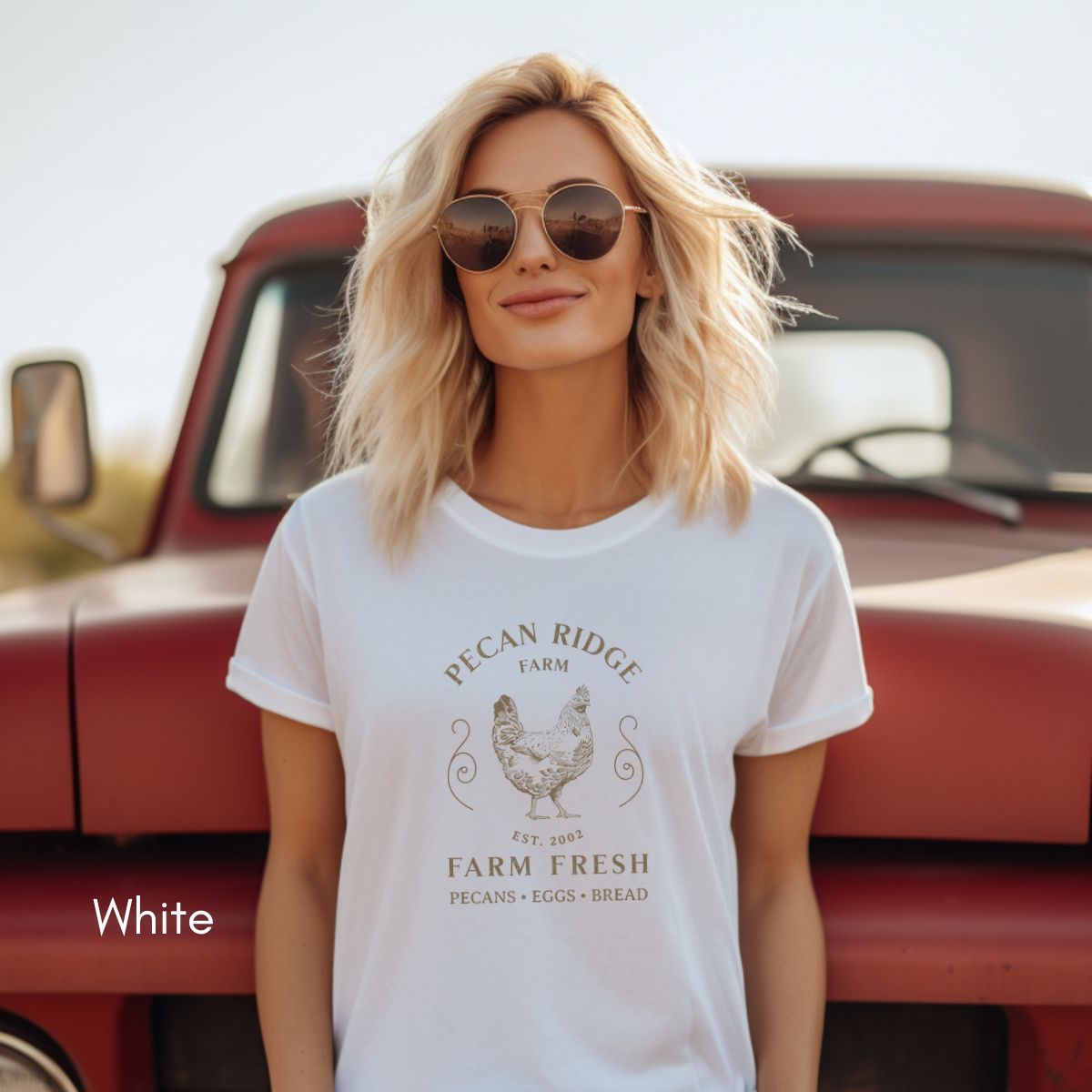 Custom Homestead/ Farm Chicken Tshirt