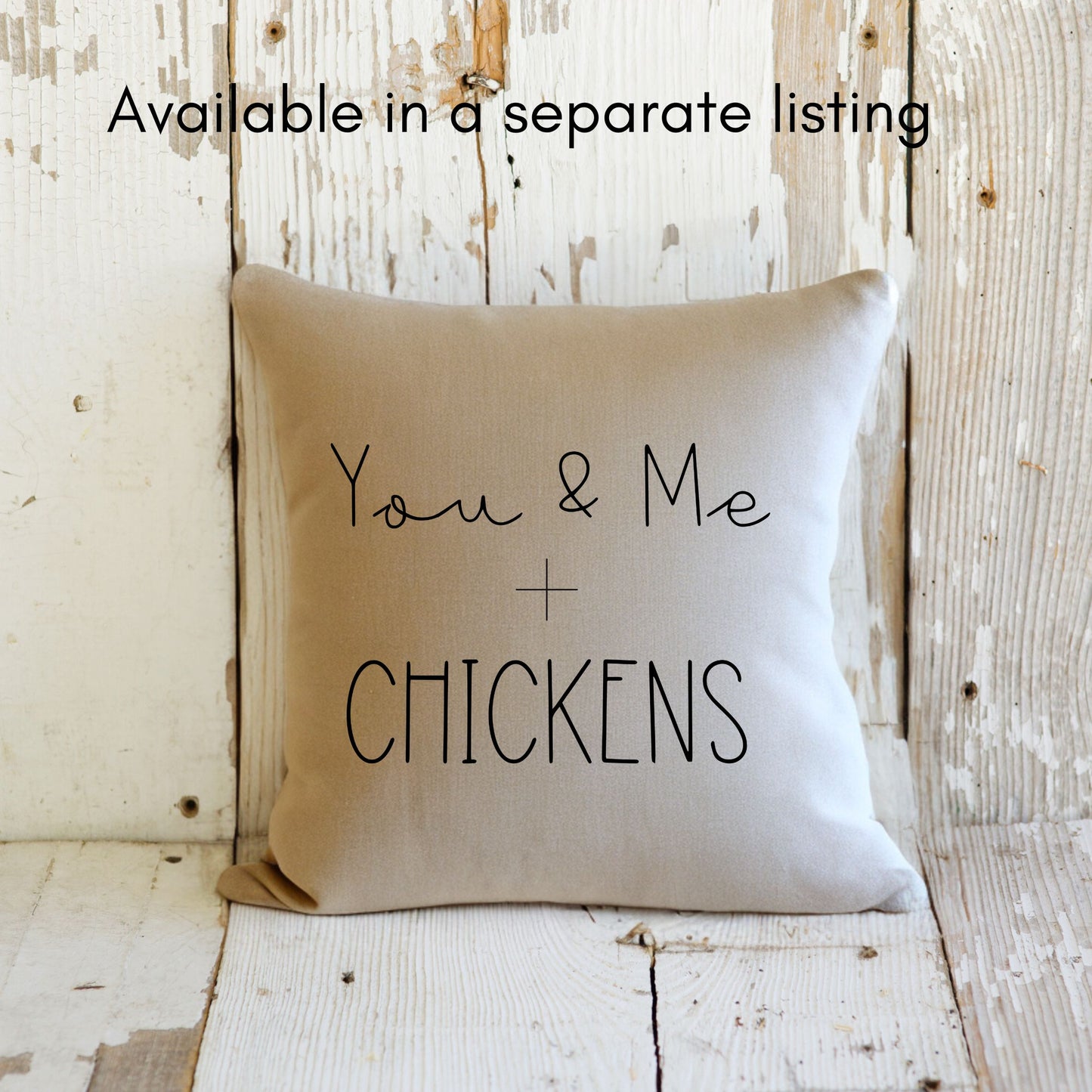 Chicken Flock Pillow - Lumbar Pillow Chicken Keeper Pillow Housewarming Gift Chicken Lover Gift Farm Life Home Decor