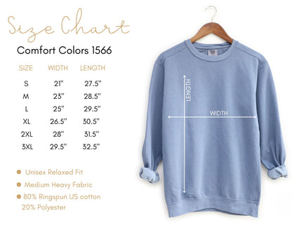 American Quarter Horse Garment-Dyed Vintage Style Sweatshirt