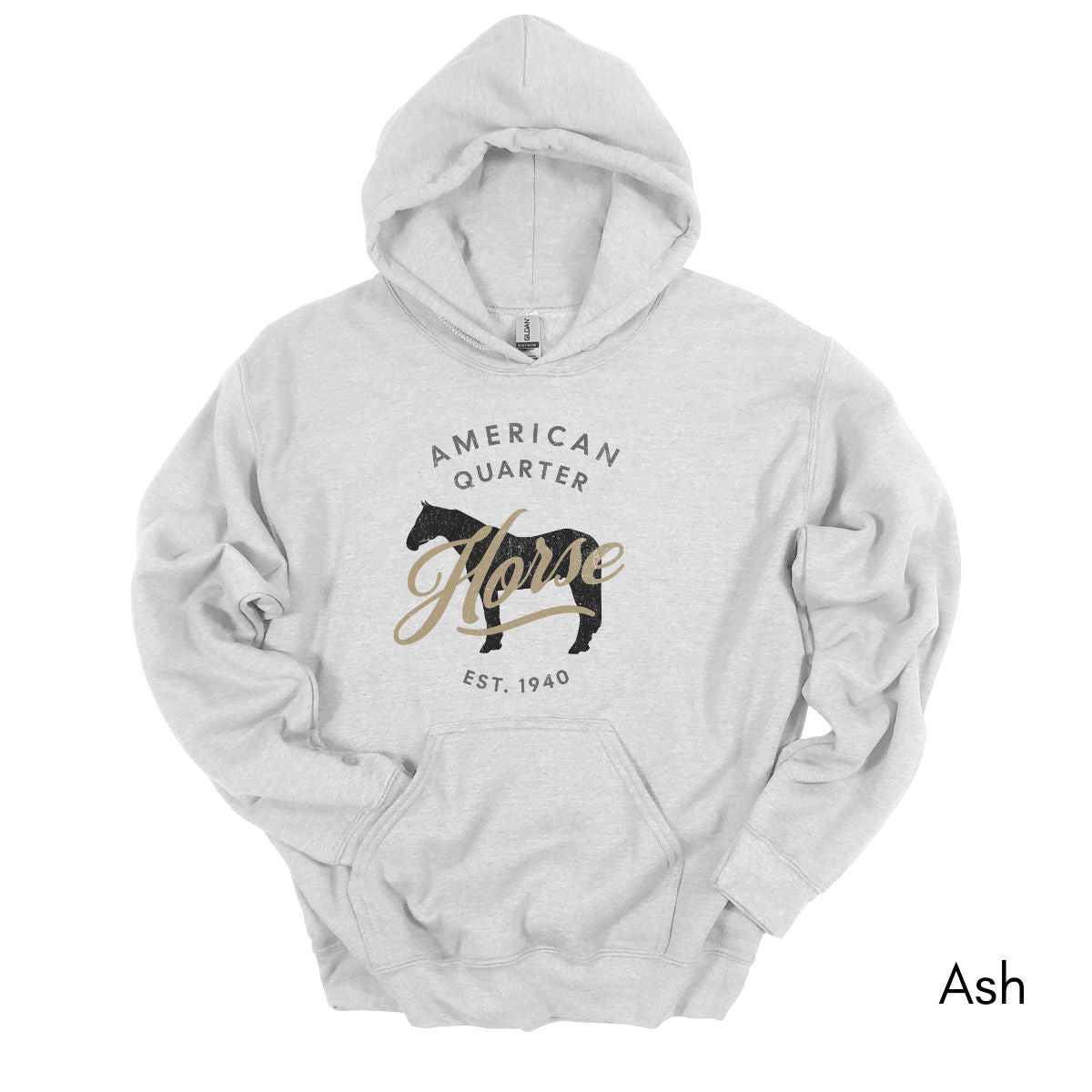 American Quarter Horse Hoodie | Unisex Heavy Blend Hooded Sweatshirt | Horse Lover Shirt | Gift for Equestrian | Gift for Horse Lover