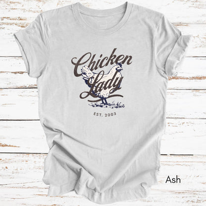 Chicken Lady Jersey Light Weight T-shirt
