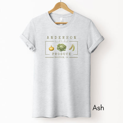 Custom Farm Tee Local Vegetable Dealer T-shirt Personalized Produce Dealer Tee Gifts for Gardeners Farmers Market t-shirt Homesteading Tshirt