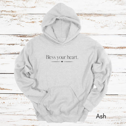 Bless Your Heart Hoodie - Unisex Heavy Blend Hooded Funny Southern Sweatshirt