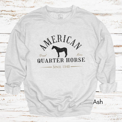 American Quarter Horse - Unisex Crewneck Sweatshirt