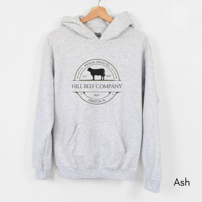 Custom cattle Farm/Ranch HOODIE Unisex Heavy Blend Hooded Sweatshirt Heifer Version - Personalized Gift for Ranchers/Farmers Homestead Shirt Farmer's Market Sweatshirt