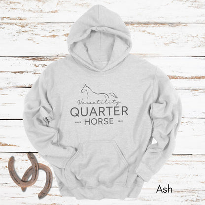Quarter Horse Versatility Hoodie - Unisex Heavy Blend Hooded Sweatshirt
