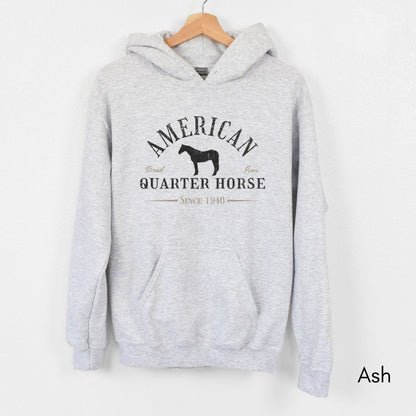 American Quarter Horse Hoodie | Unisex Heavy Blend Hooded Sweatshirt | Horse Lover Shirt | Gift for Equestrian | Gift for Horse Lover