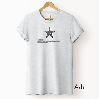 Starfish Tee -  Unisex Jersey Short Sleeve Tee | Nature Lover Gift | Marine Life Enthusiast | Ocean Lover Tshirt | Invertebrate Tee