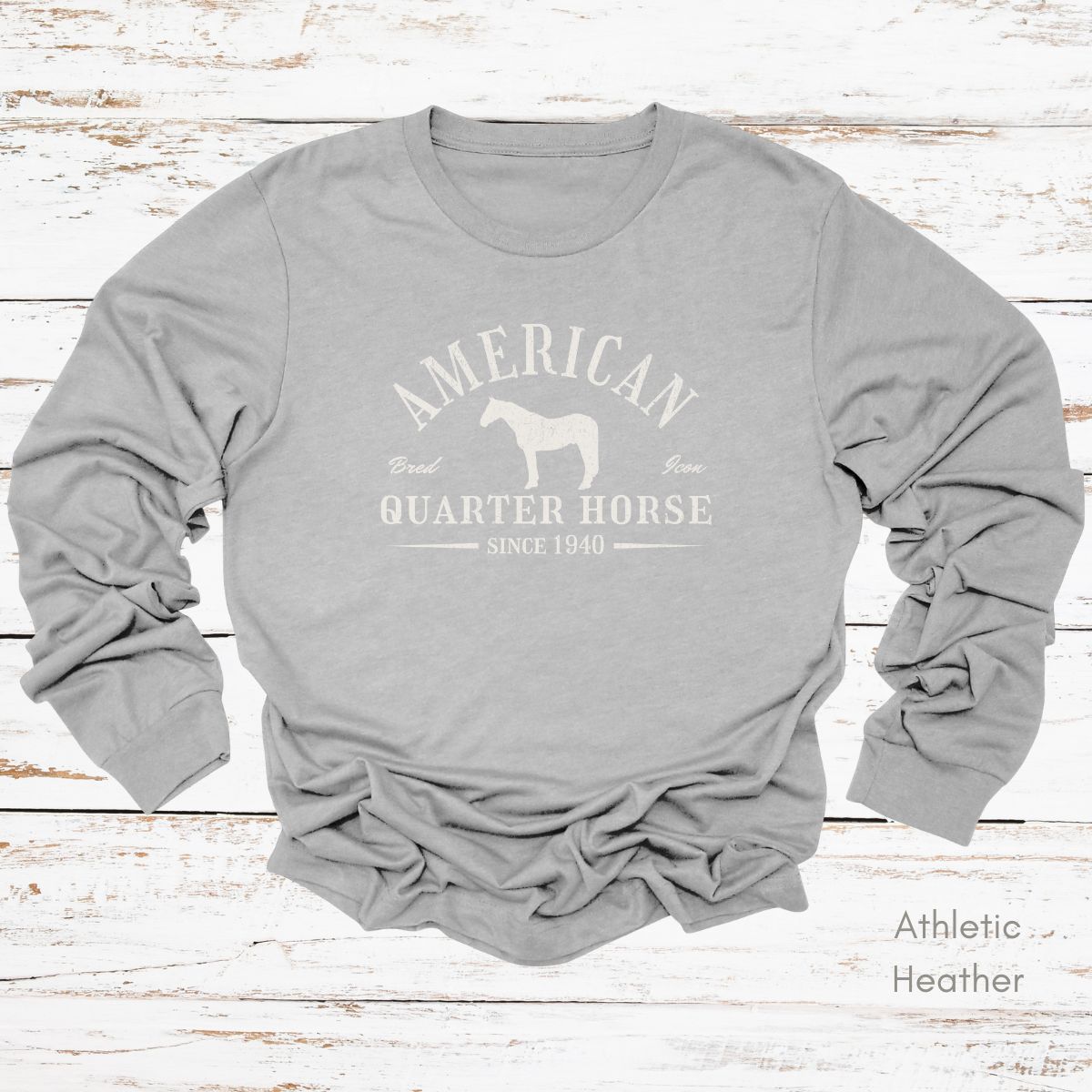 American Quarter Horse Long Sleeve Unisex T-shirt