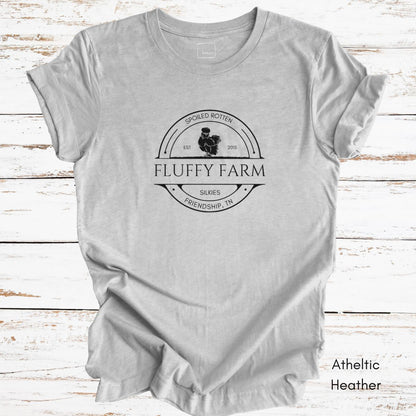 CUSTOM  Silkie Chicken Farm Light Weight Unisex Jersey T-shirt