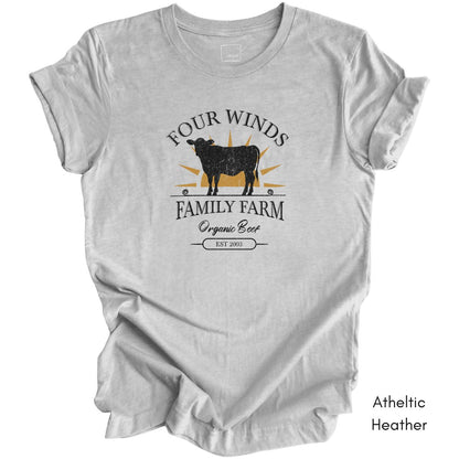 Custom Family Farm Beef Cow T-shirt