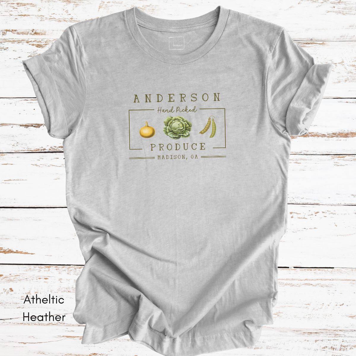 Custom Vegetable Produce Farm Lightweight Jersey Unisex T-shirt