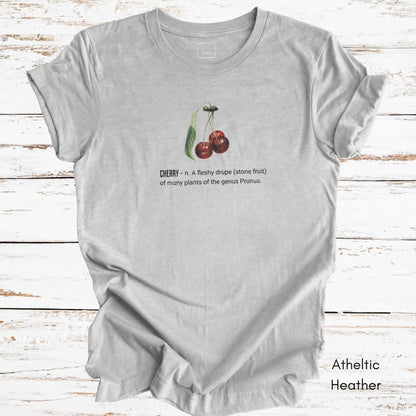 Cherry T-shirt Unisex Light Weight Tee