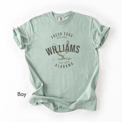 Custom Egg Farm Unisex Vintage Midweight T-shirt