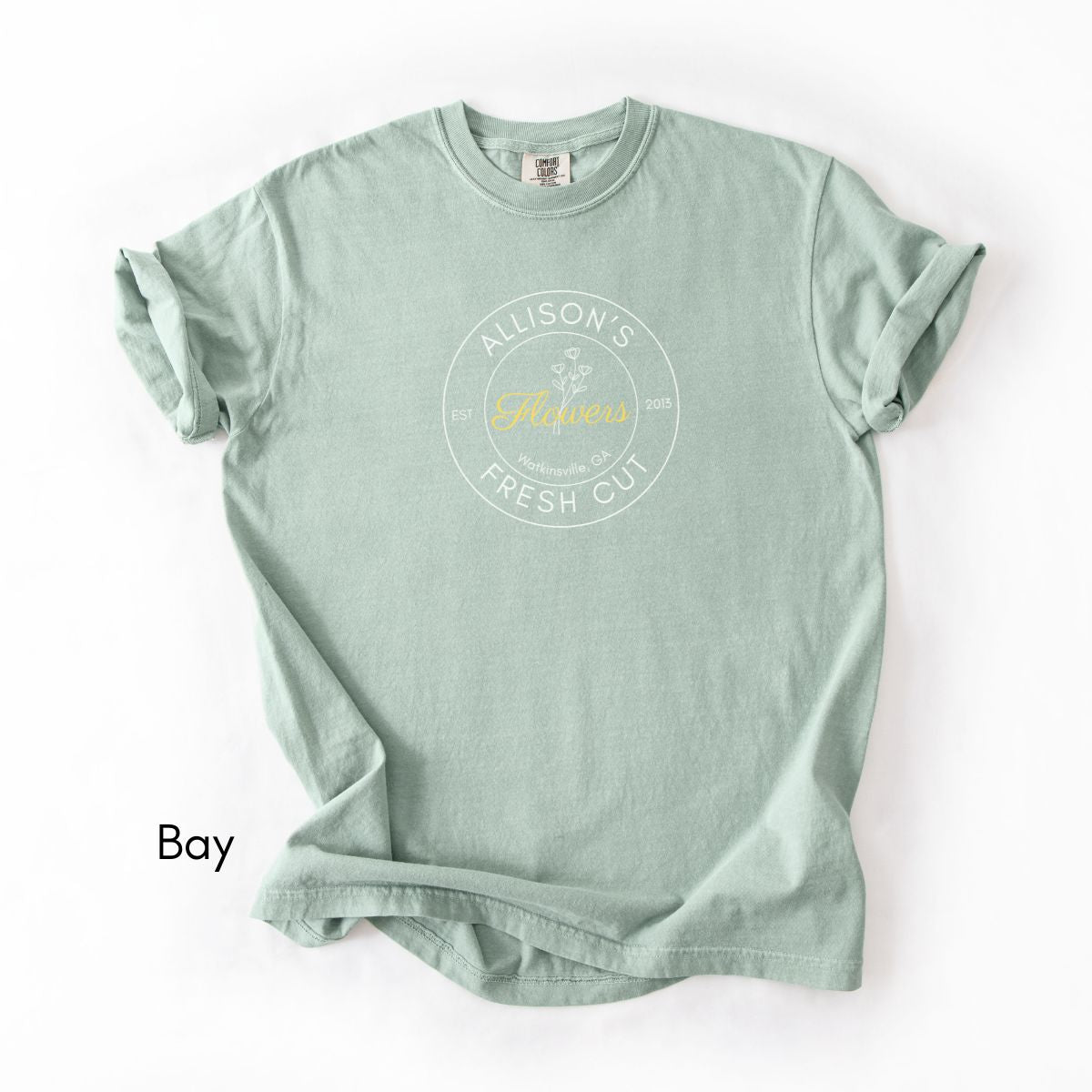 CUSTOM Fresh Cut Flower Farm Midweight T-shirt