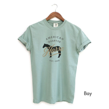 American Quarter Horse Breed Unisex Midweight Vintage Style T-Shirt