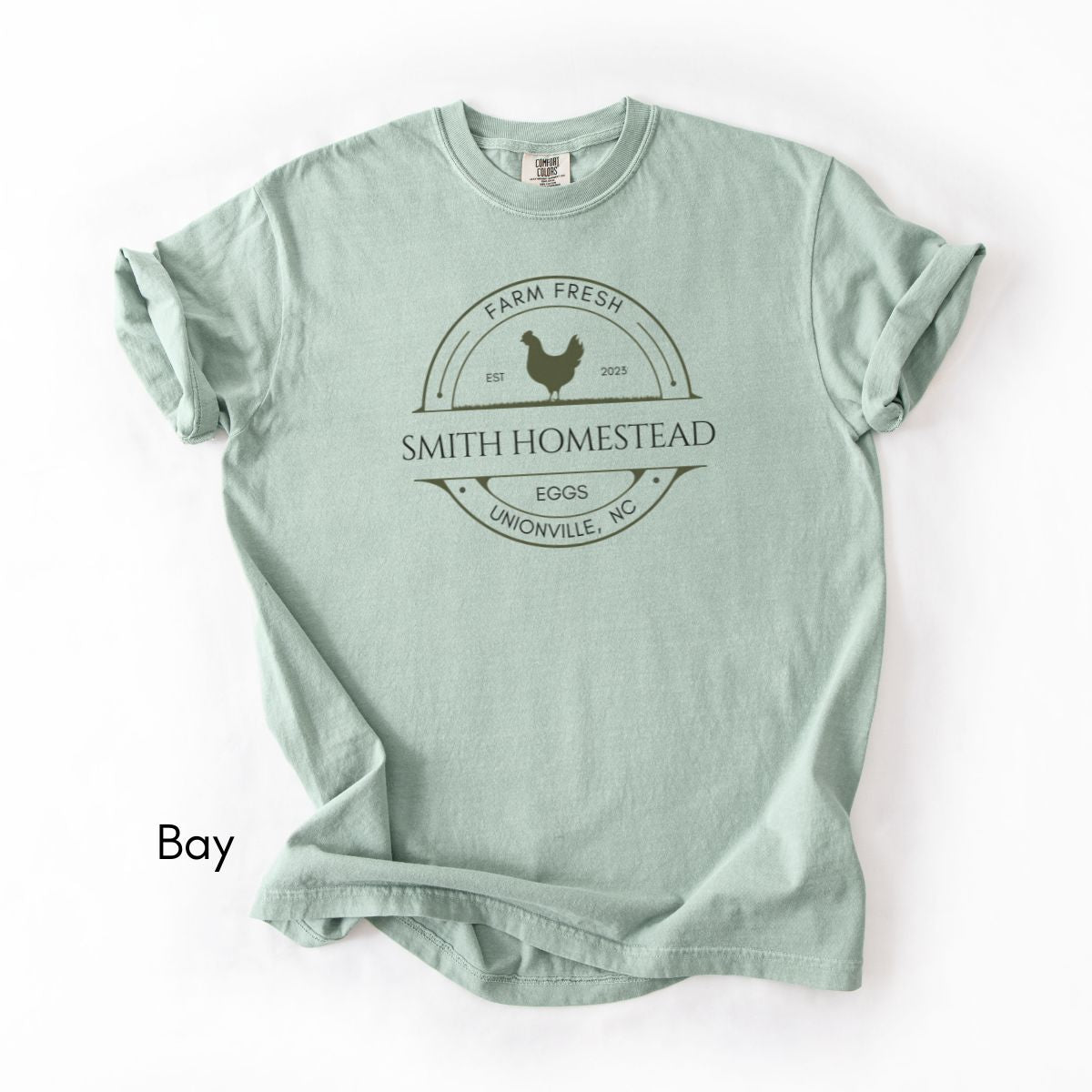 Custom Egg Farm Tee | Local Egg Dealer tshirt | Personalized Chicken Farm Tee | Homesteading t-shirt | Gifts for chicken lovers