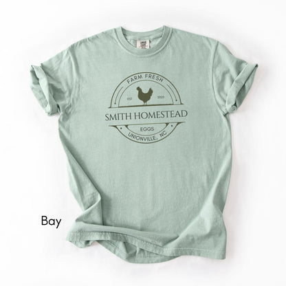 Custom Egg Farm - Unisex Midweight t-shirt
