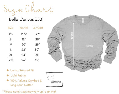 Custom Cattle Farm Long Sleeve Light Weight Jersey T-shirt