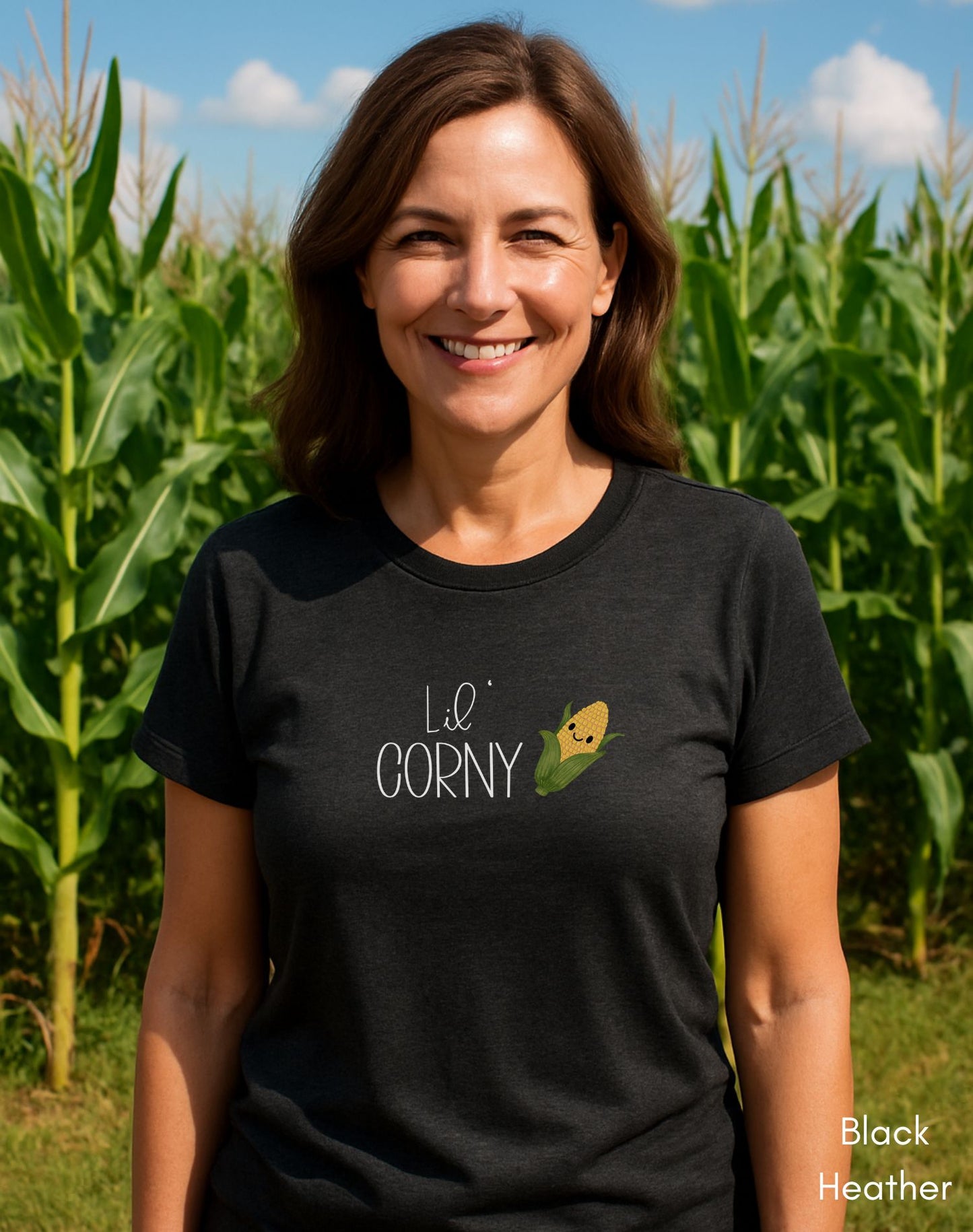 Lil' Corny Unisex Jersey Light Weight T-shirt