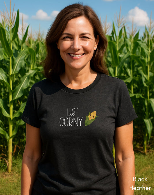 Lil' Corny Unisex Jersey Light Weight T-shirt
