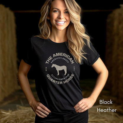 American Quarter Horse Breed Unisex Tee