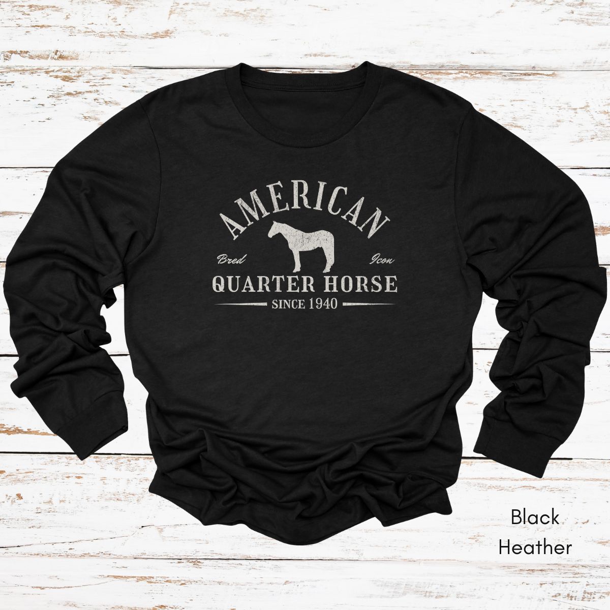 American Quarter Horse Long Sleeve Unisex T-shirt