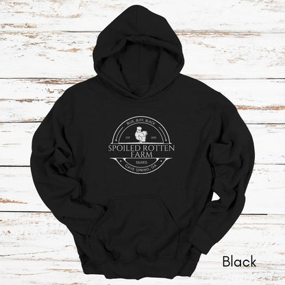 Custom Silkie Chicken Farm Unisex Heavy Blend Hooded Sweatshirt