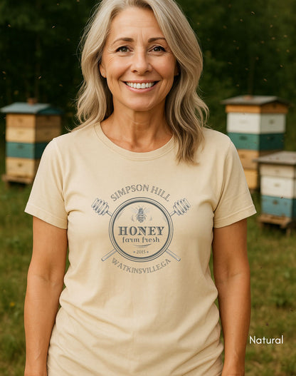 Custom Honeybee Farm Unisex Jersey Light Weight Tshirt