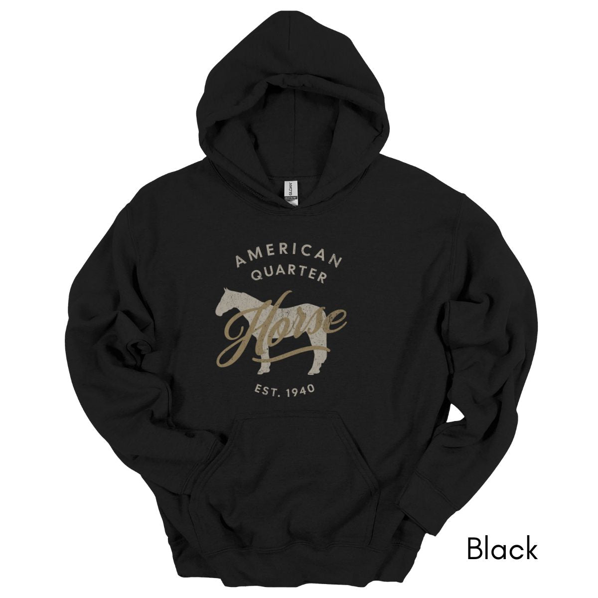 American Quarter Horse Hoodie | Unisex Heavy Blend Hooded Sweatshirt | Horse Lover Shirt | Gift for Equestrian | Gift for Horse Lover