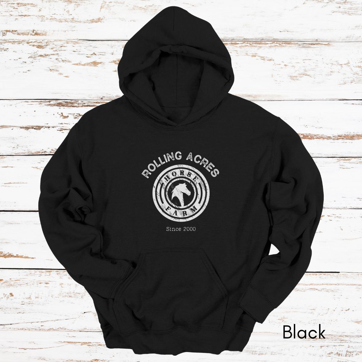 Custom Horse Farm Unisex Heavy Blend Hooded Sweatshirt