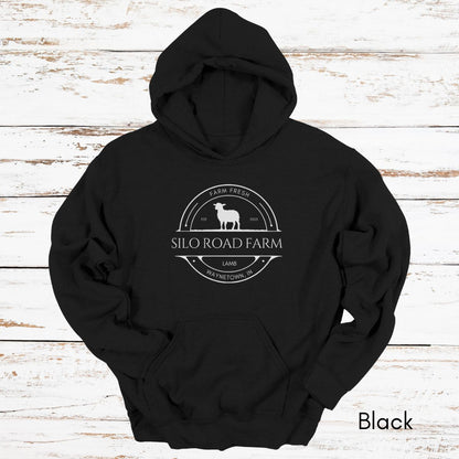 Custom Lamb Sheep Farm Unisex Heavy Blend Hooded Sweatshirt