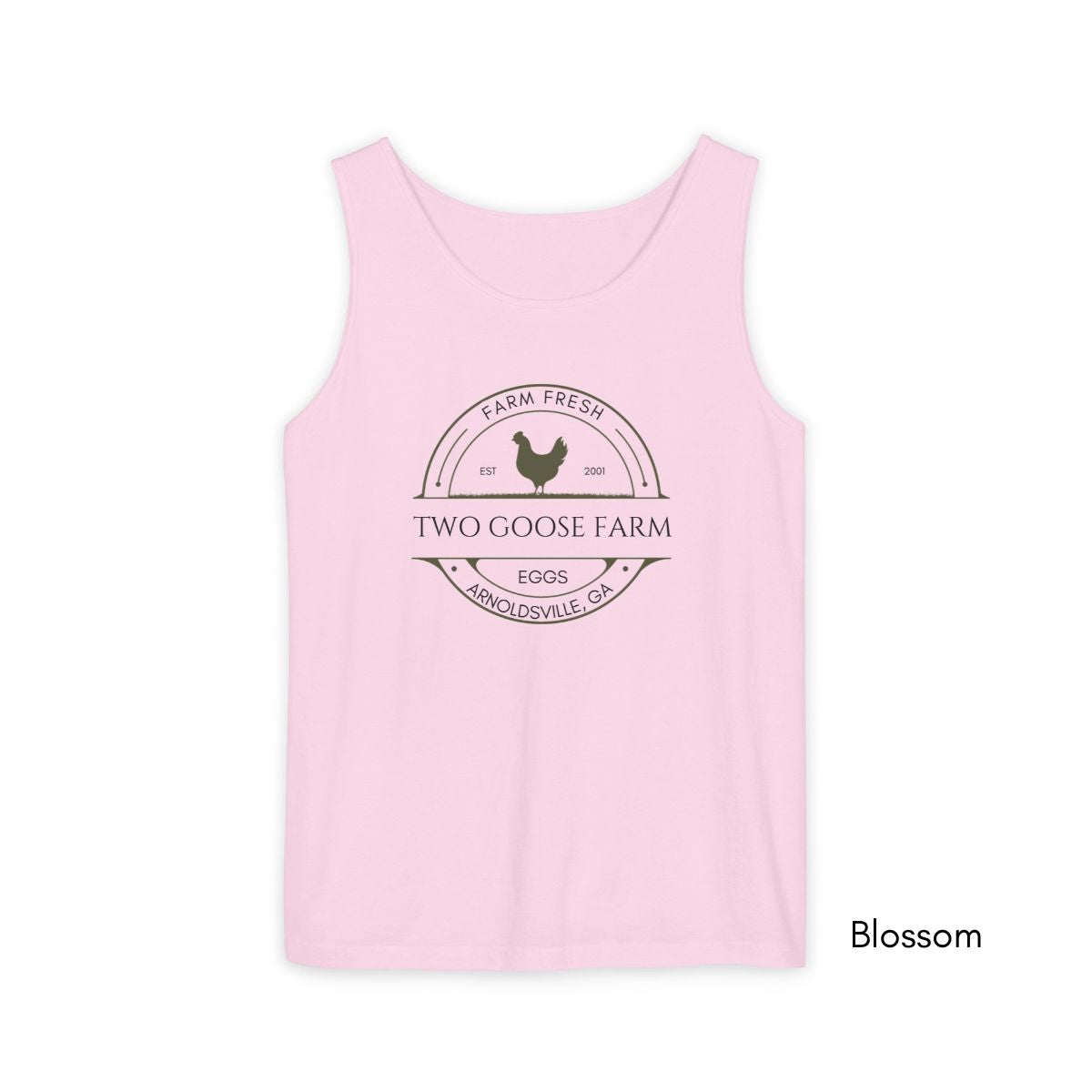 Custom Egg Farm Tank Top | Local Egg Dealer Shirt | Personalized Chicken Farm Tank | Gifts for Farmers | Homestead Shirt Unisex Garmet Dyed