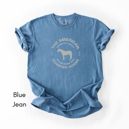 American Quarter Horse Breed Unisex Vintage Mid-Weight T-shirt